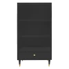 Uptown Bookcase With Drawer - Black 2 Uptown Bookcase With Drawer - Black -furniture webimage 821146250 jpg