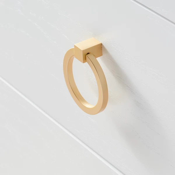 Artisan 6 Drawer Dresser - White/Gold 4 Artisan 6 Drawer Dresser - White/Gold - Image 2