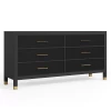 Monterey 6 Drawer Dresser - Black 1 Monterey 6 Drawer Dresser - Black -furniture webimage 821189931 jpg