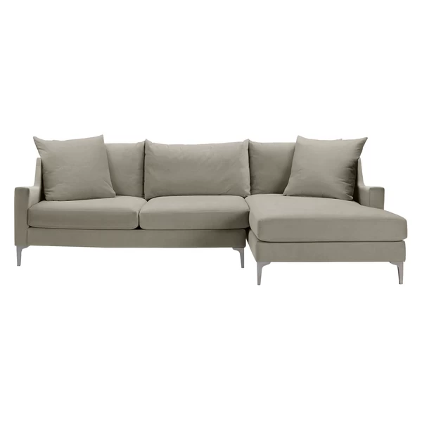 Details Slope Arm Chaise Sectional - 2PC 3 Details Slope Arm Chaise Sectional - 2PC