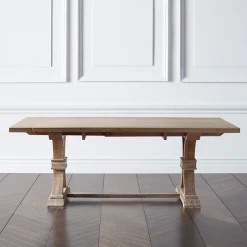 Archer Wash Oak Extending Dining Table