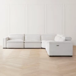 Frankie Reclining Sectional - 5 PC -furniture webimage 999606038 alt2 frankie 1