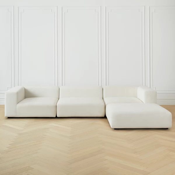 Dylan Sectional With Ottoman - 4 PC 3 Dylan Sectional With Ottoman - 4 PC